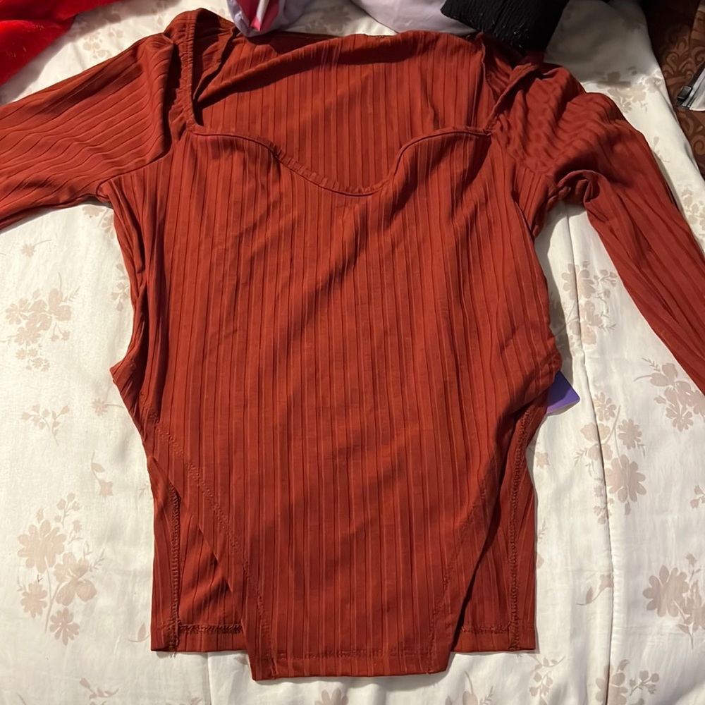 Long sleeve side opening shirt